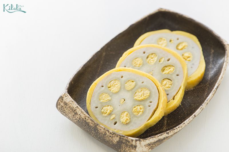 củ sen nhồi mù tạt củ sen nhồi mù tạt